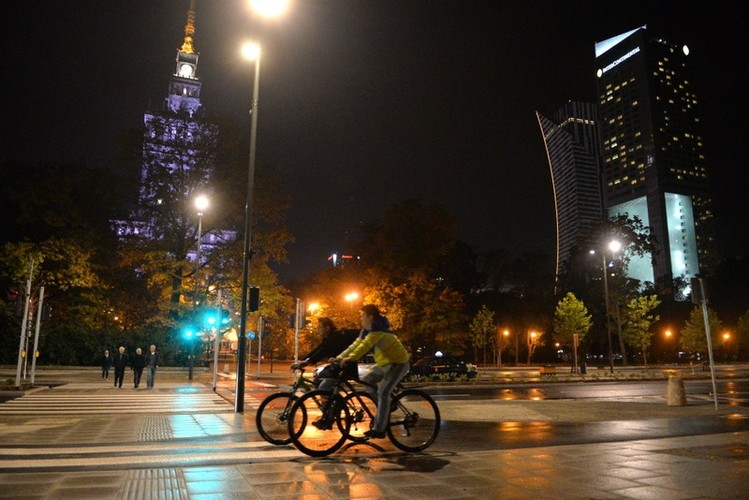 Otwarcie ul. Świętokrzyskiej w Warszawie