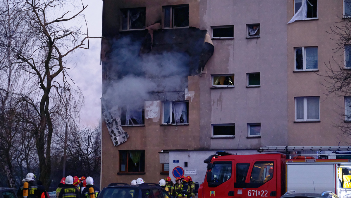 Zabrze: Wybuch gazu w bloku. Dwie osoby poszkodowane, wielu ewakuowanych