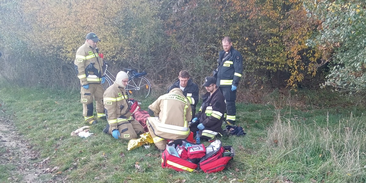 77-latek pięć dni spędził w lesie bez jedzenia i picia.