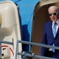 Prezydent USA Joe Biden na pokładzie samolotu Air Force One