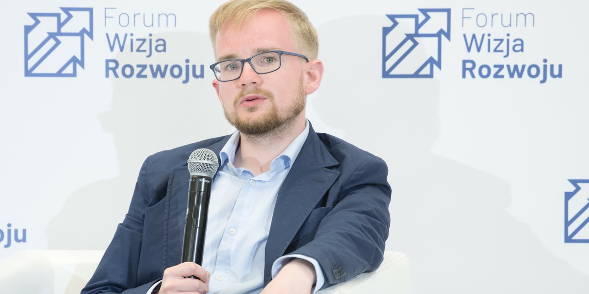 Piotr Patkowski, wiceminister finansów. 