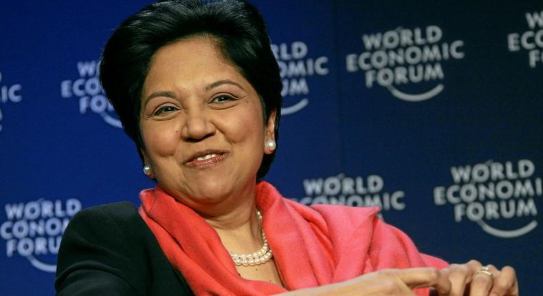 Neither parent should be CEO of the household, says Indra Nooyi, pictured.