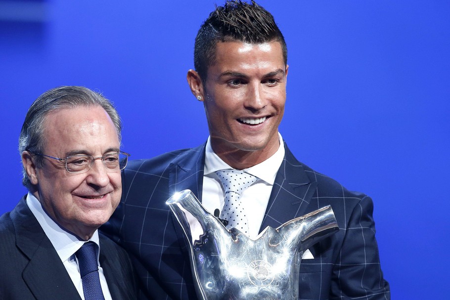 Cristiano Ronaldo i Florentino Perez