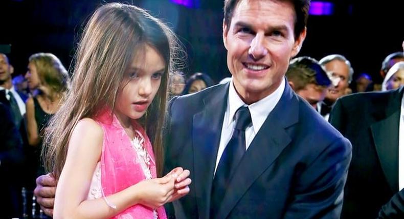 Tom Cruise and daughter, Suri Cruise