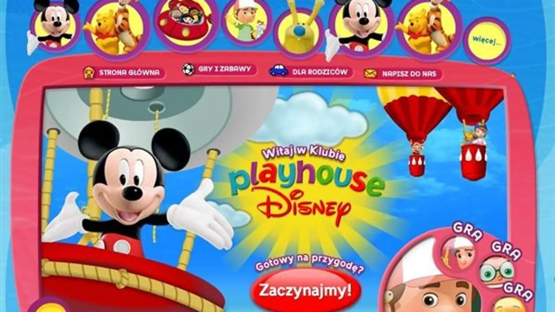 Playhouse Disney - bawi i uczy przedszkolaków