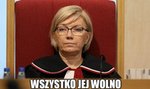 Prawicowe media nagrodziły prezes TK. Internauci nie mają litości. Memy