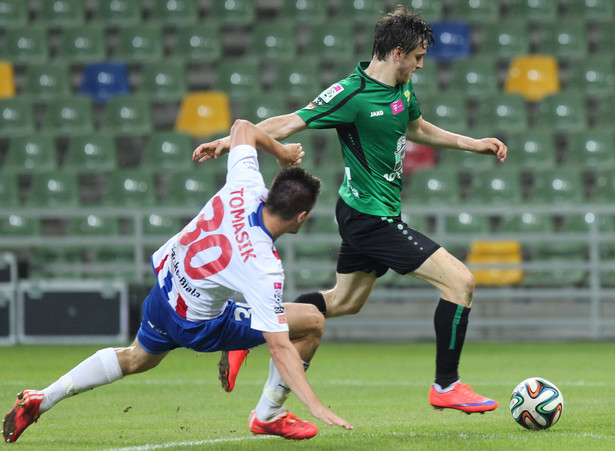 T-Mobile Ekstraklasa: Podbeskidzie Bielsko-Biała - Górnik Łęczna 1:0