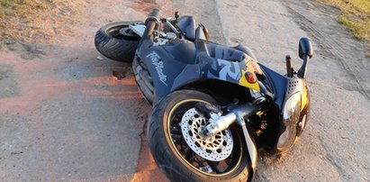 Tragedia na Podkarpaciu. Ojciec jechał z synem na motocyklu. Obaj zginęli