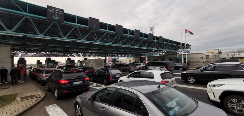 Najfrekventniji je prelaz Horgoš 1