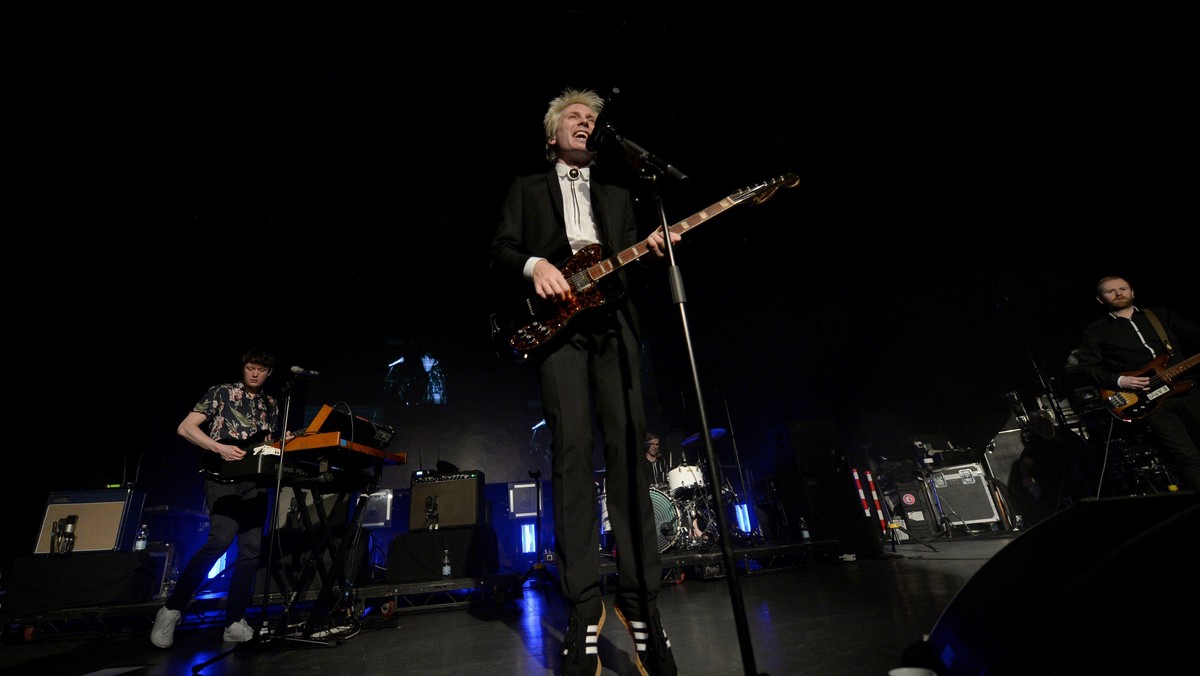 Scottish indie rock band Franz Ferdinand in concert