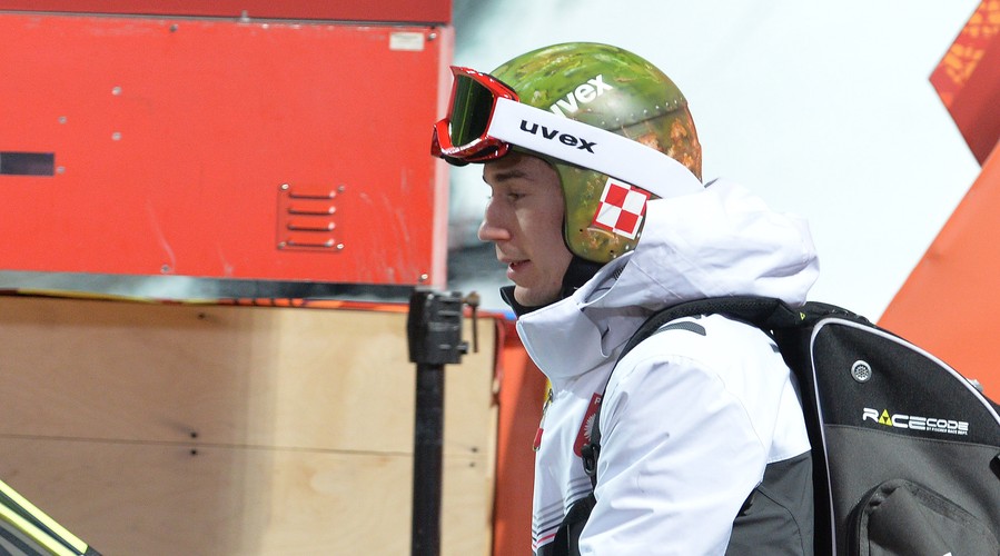 Efektowny kask Kamila Stocha