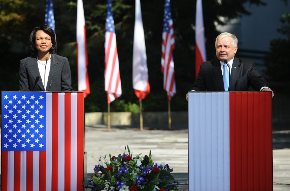 WARSZAWA RICE KACZYŃSKI KONFERENCJA