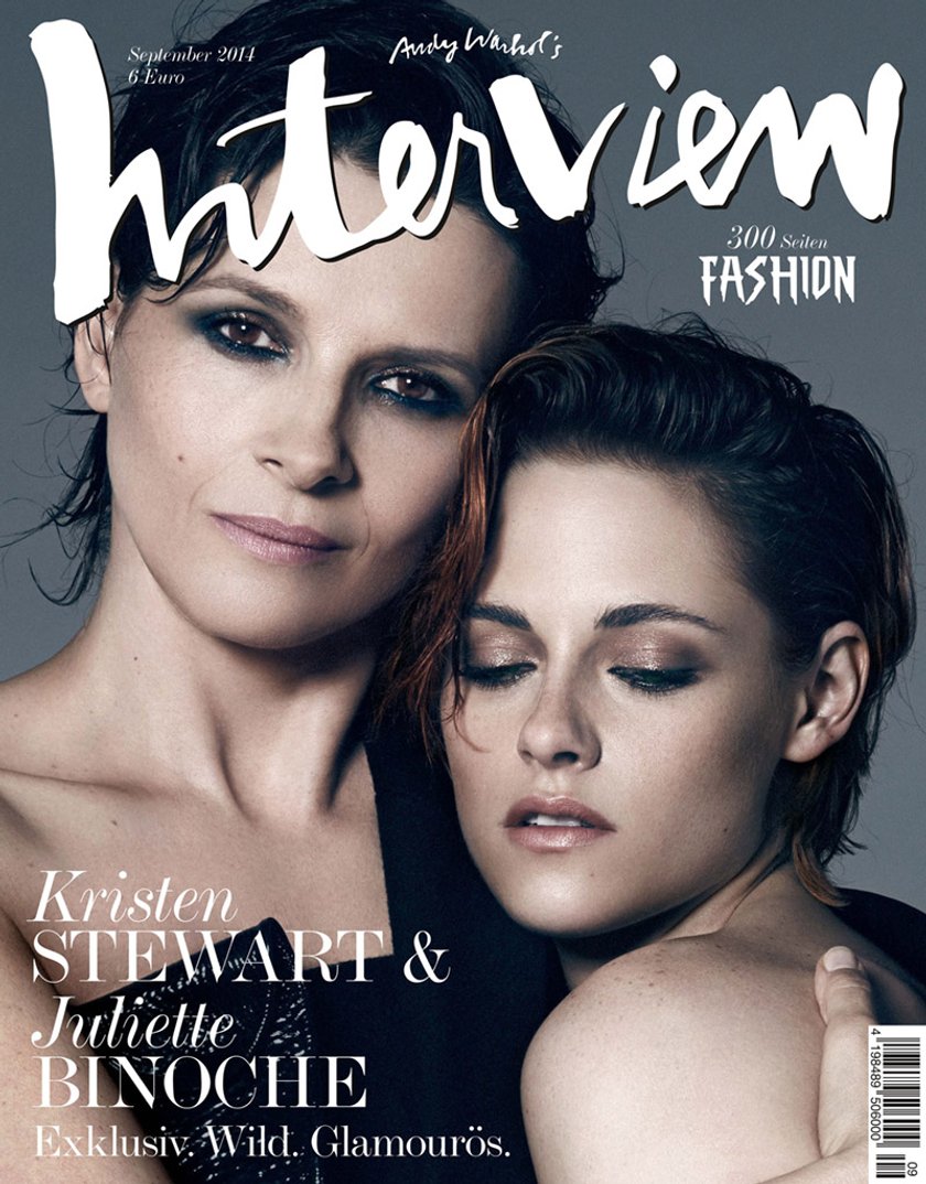 Juliette Binoche i Kristen Stewart razem na okładce