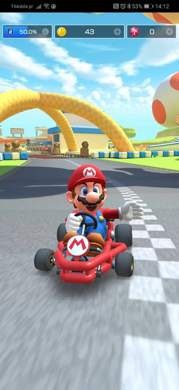 Mario Kart Tour - screenshot z gry (Android)