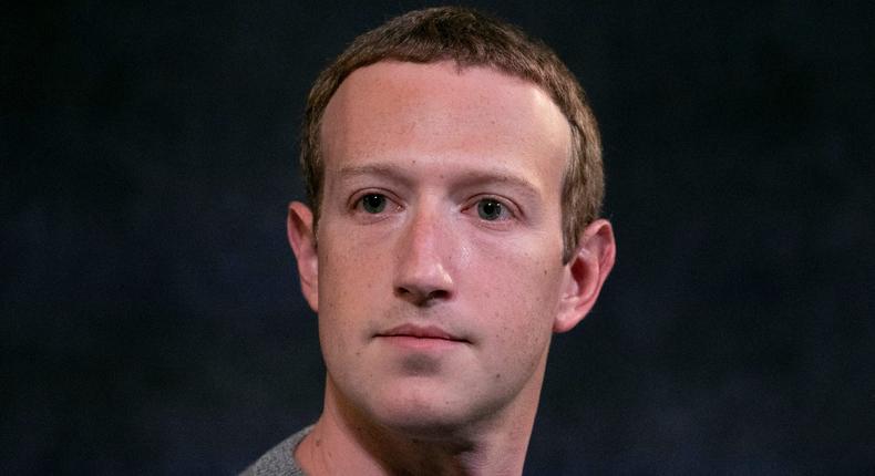 Facebook CEO Mark Zuckerberg.
