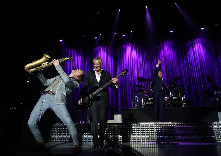 Spandau Ballet podczas koncertu w Mediolanie