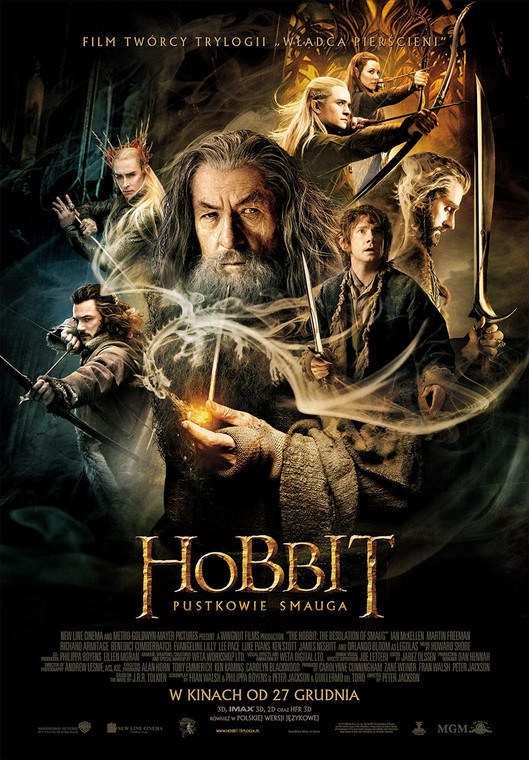 "Hobbit: Pustkowie Smauga" - plakat