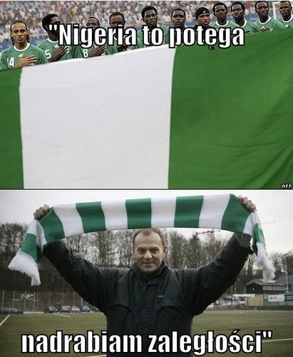 Donald Tusk w Nigerii. NAJLEPSZE MEMY