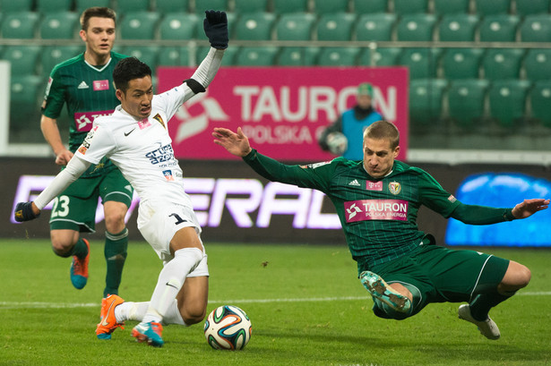 T-Mobile Ekstraklasa: Śląsk Wrocław - Pogoń Szczecin 1:1