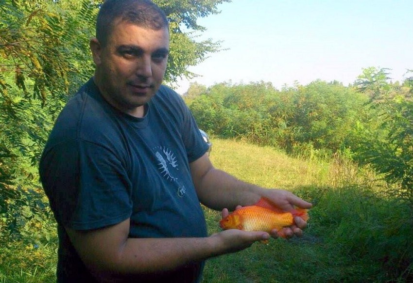 Nije ga pitala da mu ispuni tri želje: Saša Njemoga sa babuškom zlatne boje