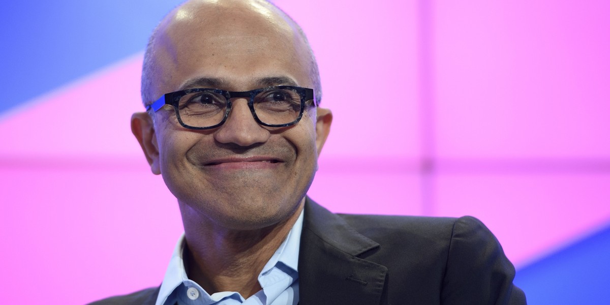 Satya Nadella jest CEO Microsoftu od 2014 roku