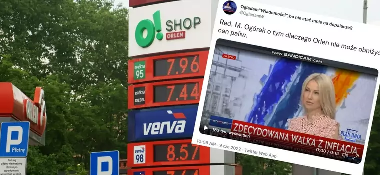 Magdalena Ogórek zszokowała media. Jej zdaniem wysokie ceny paliw chronią Polskę