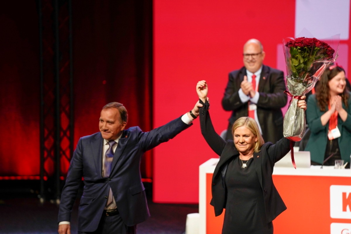 Stefan Lofven i Magdalena Andersson
