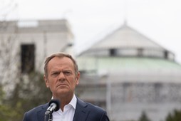 Przewodniczący PO Donald Tusk