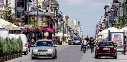 Nowe identyfikatory wjazdu na Piotrkowską