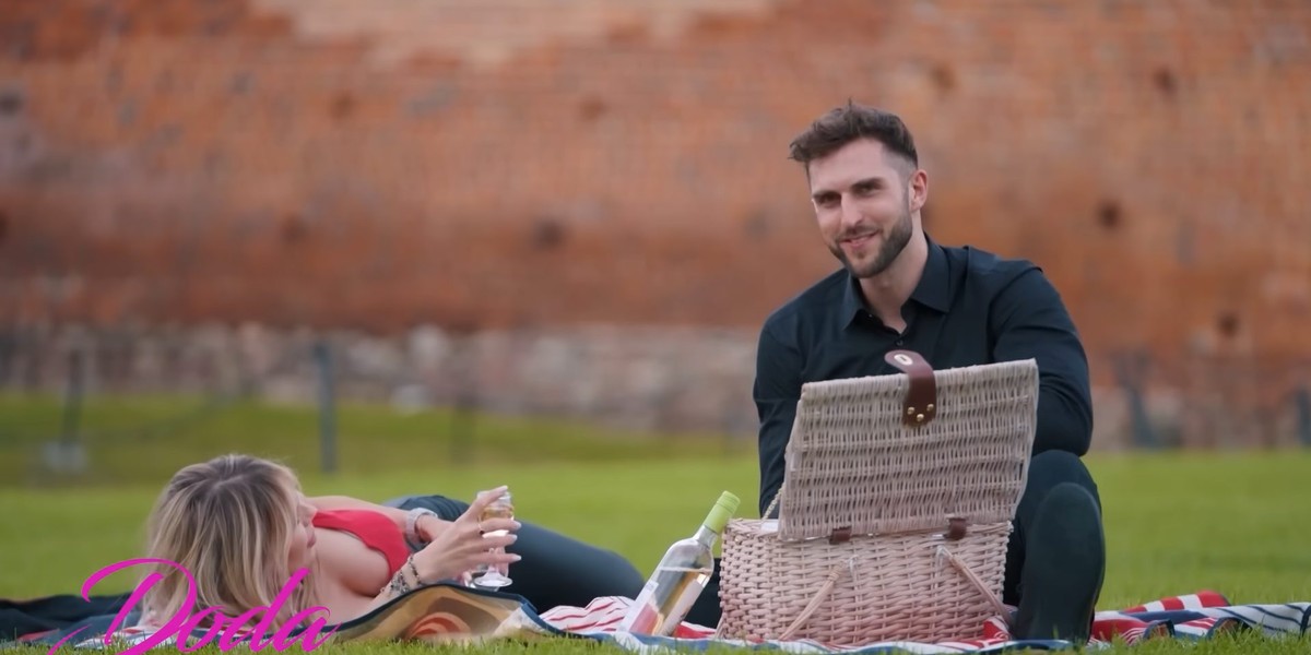 Dorota Rabczewska I Łukasz Ciastoń.