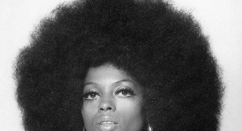 Diane Ross big afro [pinterest]