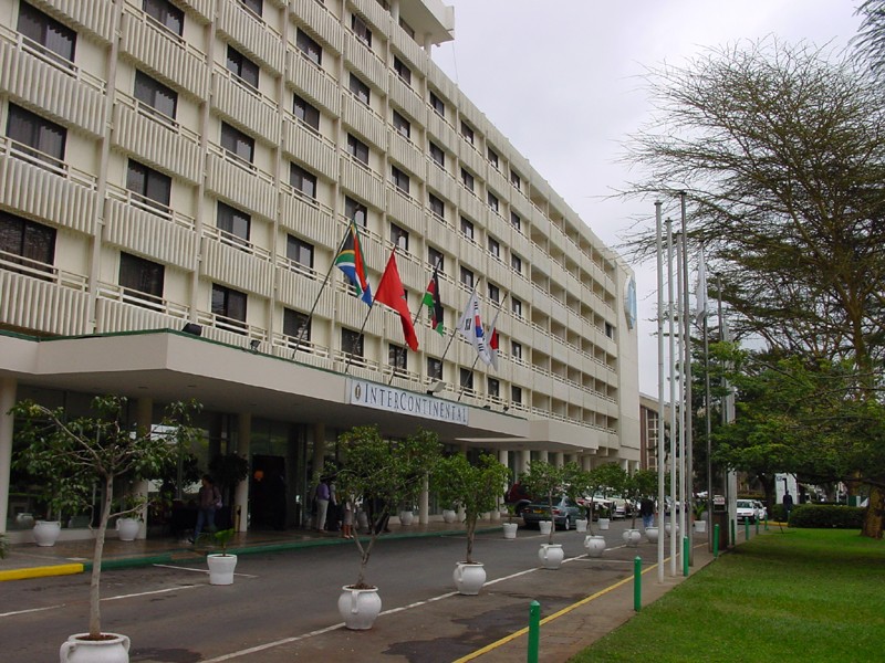 The InterContinental Hotel in Nairobi