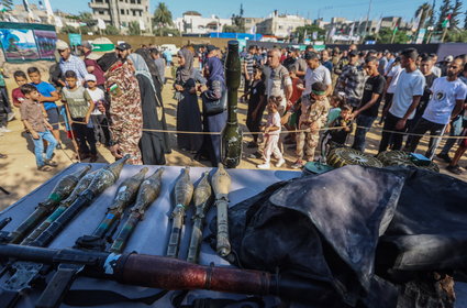 Rakiety, karabiny, buldożery. CNN odkrywa tajemnice arsenału Hamasu