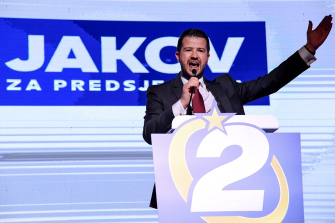 Jakov Milatović   SAVO PRELEVIC/AFP