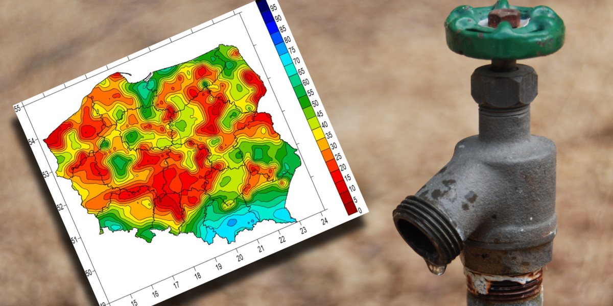 Pojawiły się pierwsze apele o ograniczenie zużywania wody i przerwy w dostawach.