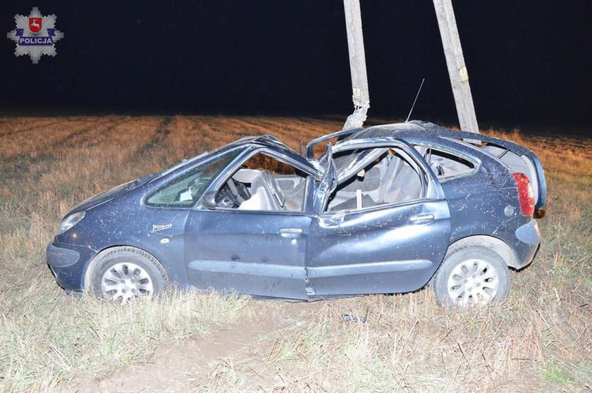 Wypadek w miejscowości Zielony Kąt