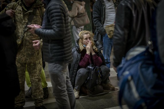 Kijów. Ludzie desperacko próbują opuścić stolicę Ukrainy