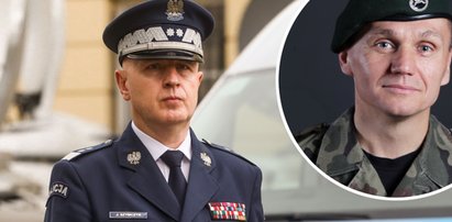 Generał Polko radzi komendantowi policji, by obejrzał sobie "Czterech pancernych". I wyjaśnia, po co