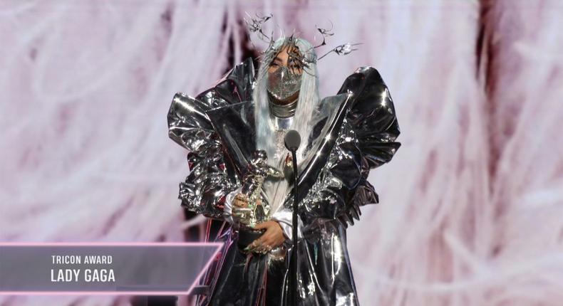 Lady Gaga was the night's big winner, taking home trophies including Artist of the Year and Song of the Year for Rain on Me, her collaboration with pop sensation Ariana Grande