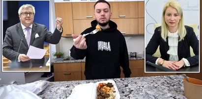 Znany youtuber przetestował sejmową restaurację. Odpowiedzieli polityczni wyjadacze