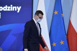 Mateusz Morawiecki po  tym jak zapowiedzia drugą już tarczę antyinflacyjną