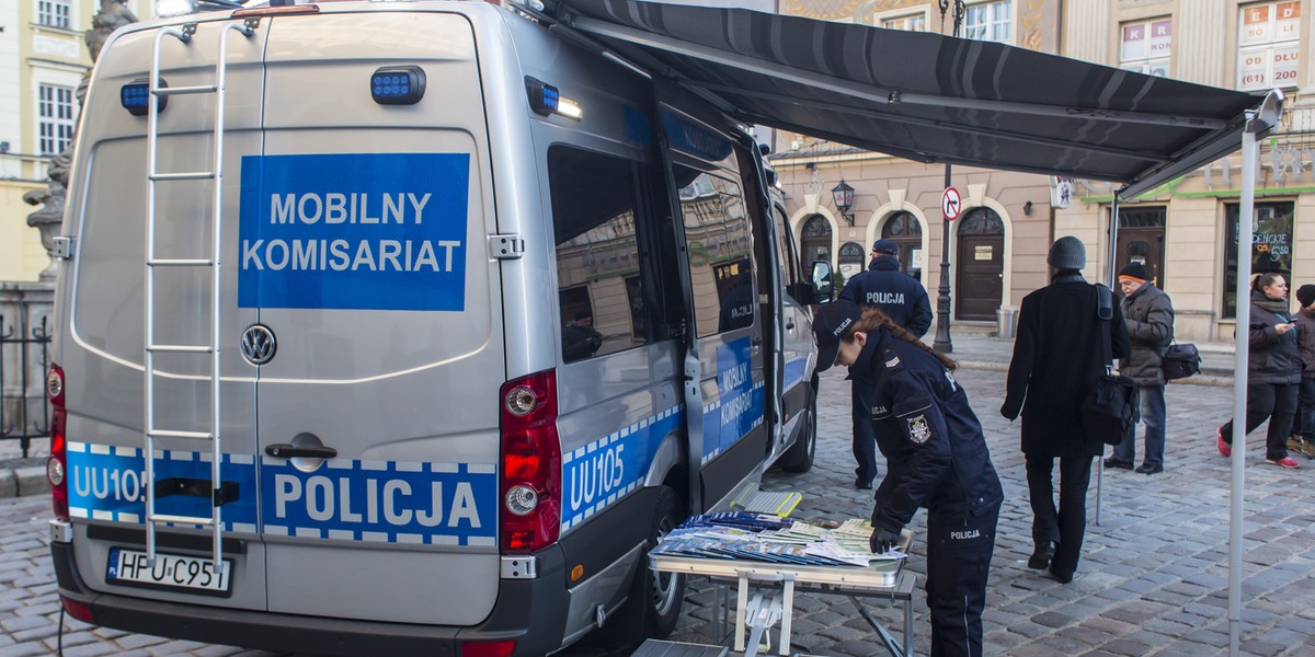 Mobilny komisariat policji