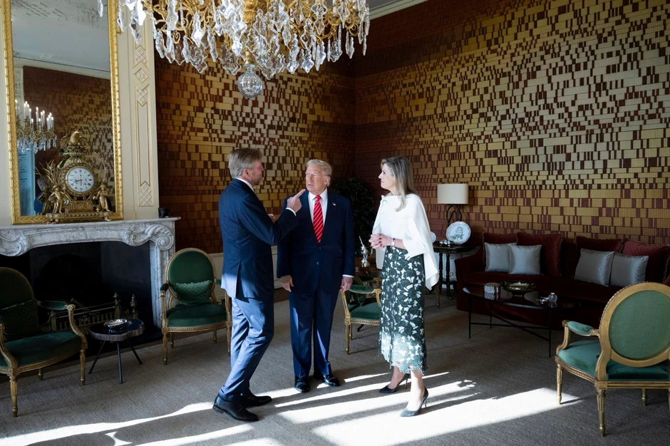 kraljica maksima i donald tramp