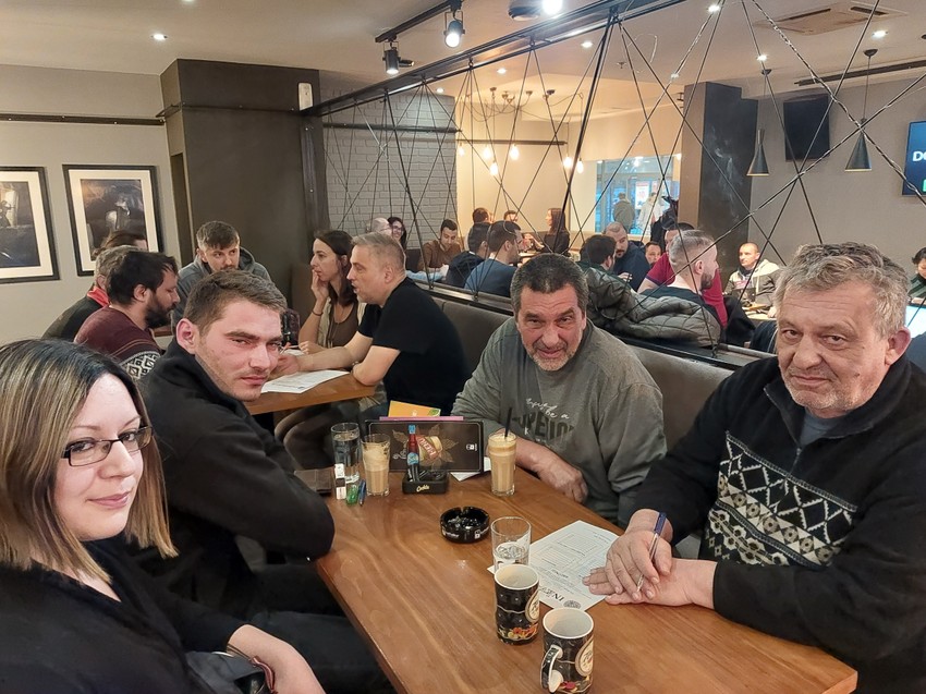 Ekipa Vladimira Kranča na Pab kvizu