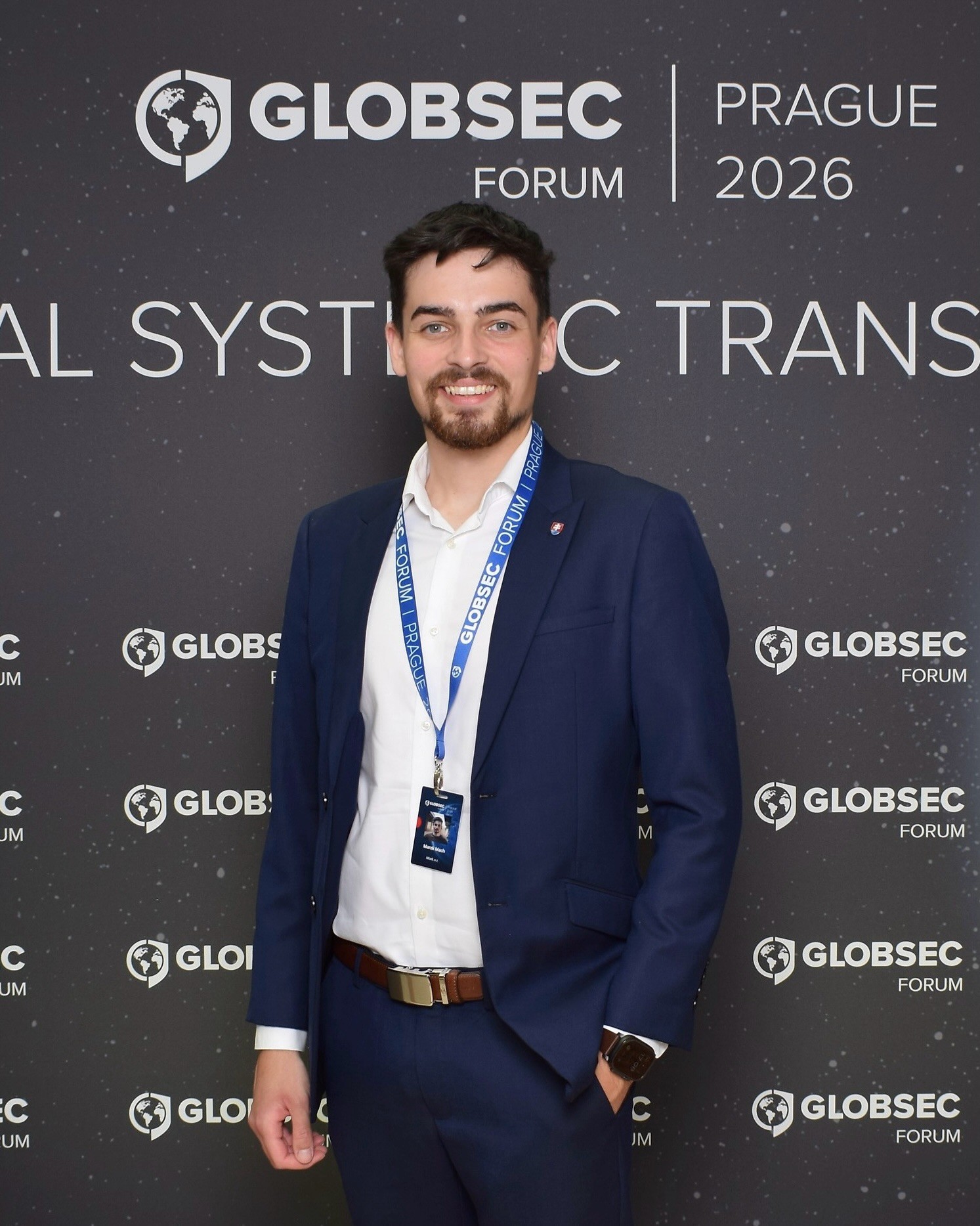 Slovenský aktivista Marek Mach.