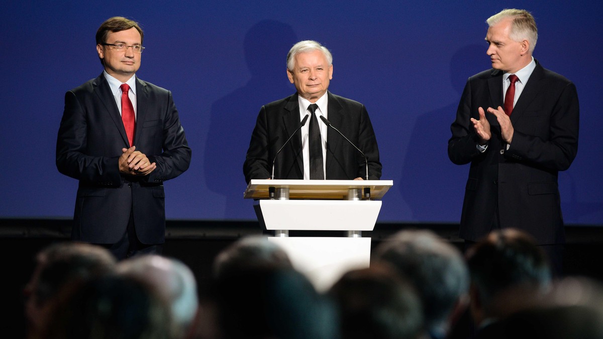 PIS  Jarosław Kaczyński Zbigniew ziobro jarosław gowin