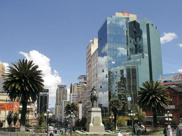 Galeria Boliwia - ulice La Paz, obrazek 5