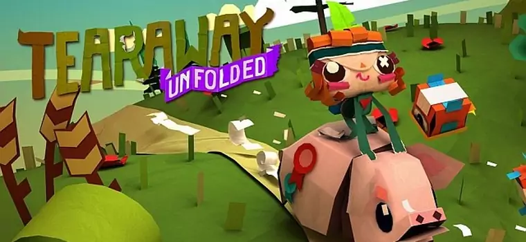 Zobaczcie jak Tearaway Unfolded wykorzysta możliwości DualShocka 4