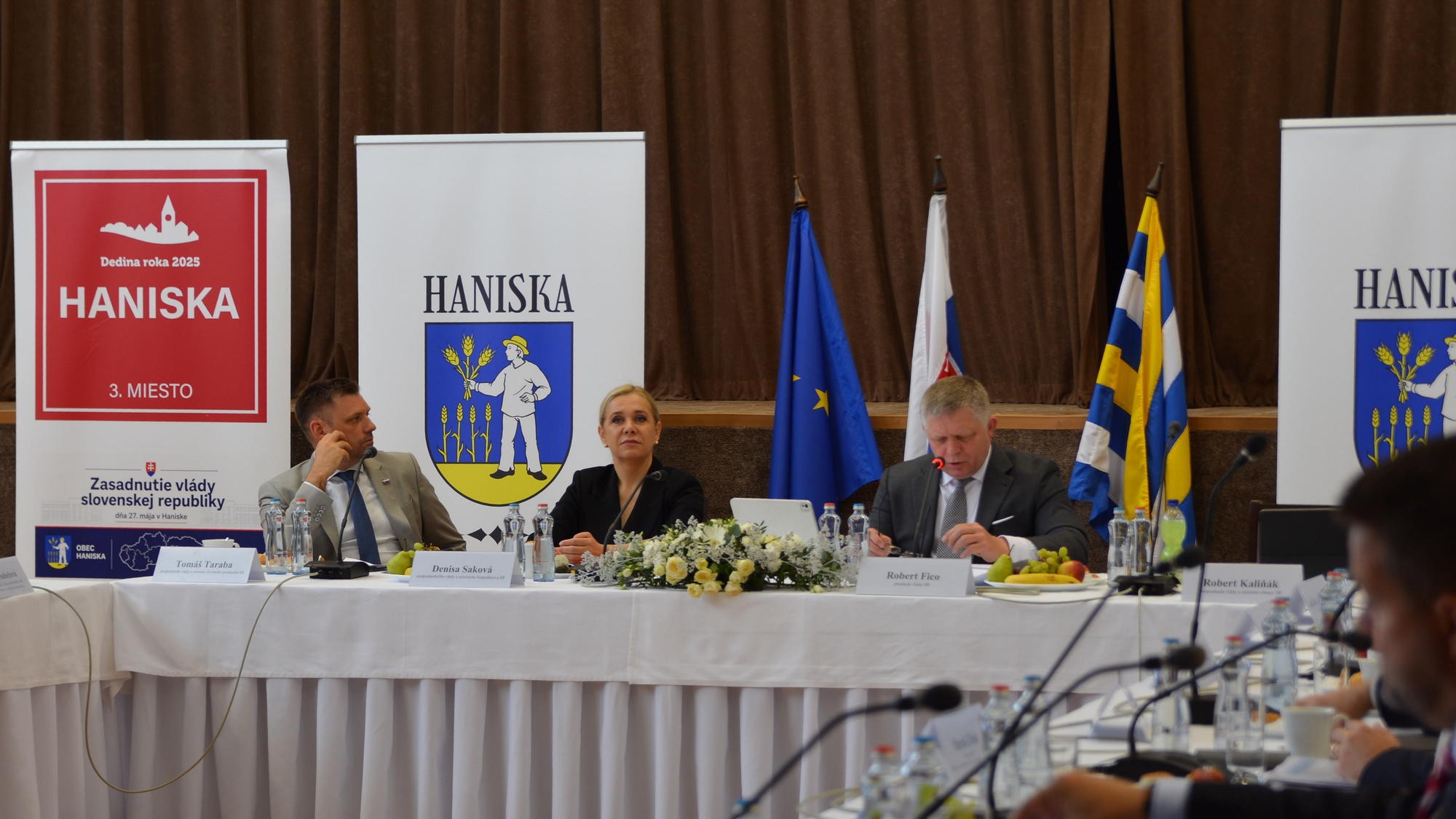 Výjazdové rokovanie vlády sa konalo v obci Haniska pri Košiciach