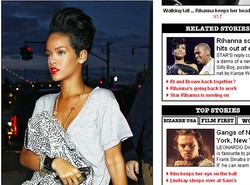 Rihannie stanęły włosy na głowie